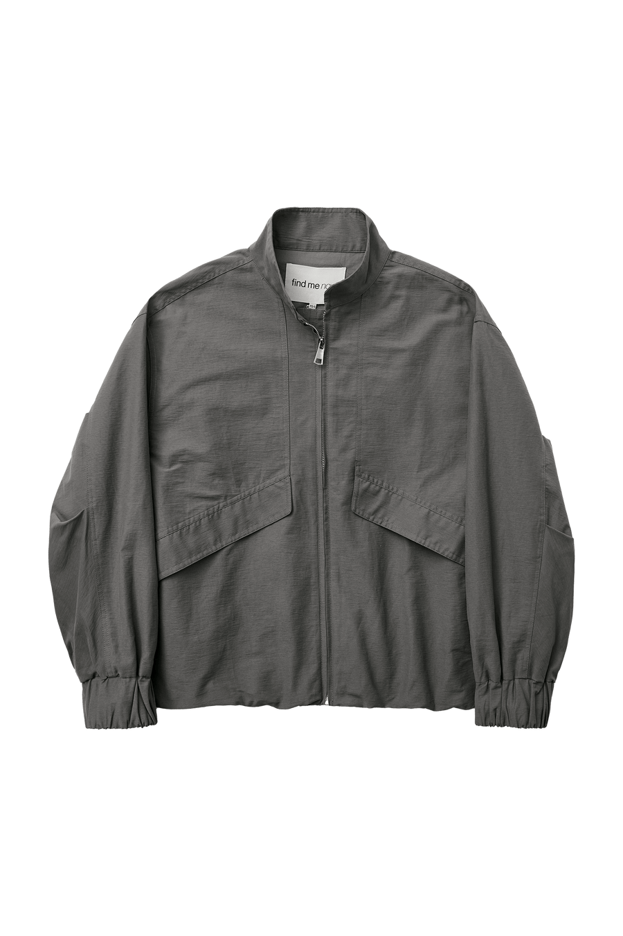 SABLE JACKET IN CHARCOAL
