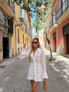 Bella Collar Mini Dress